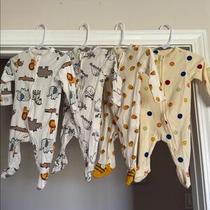 Old Navy Cotton Footie Pajamas